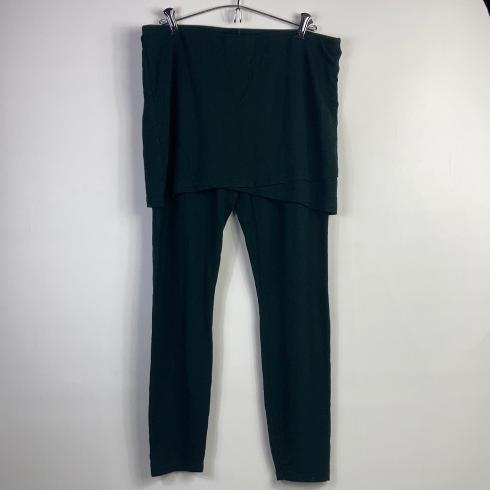 Women's Cabi Green Skirted Jeggings Size L